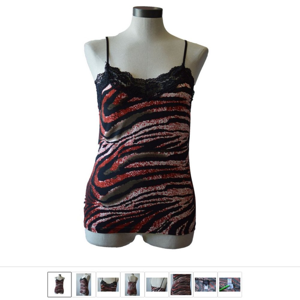 NWD (New Woman Design) Women sz STank Suit Tops Suit Spaghetti Strap Animal Prin